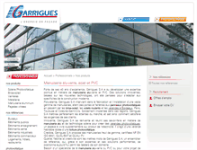 Tablet Screenshot of garrigues-sa.com
